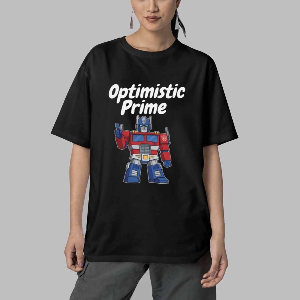 Elon Musk Optimistic Prime Shirt 5