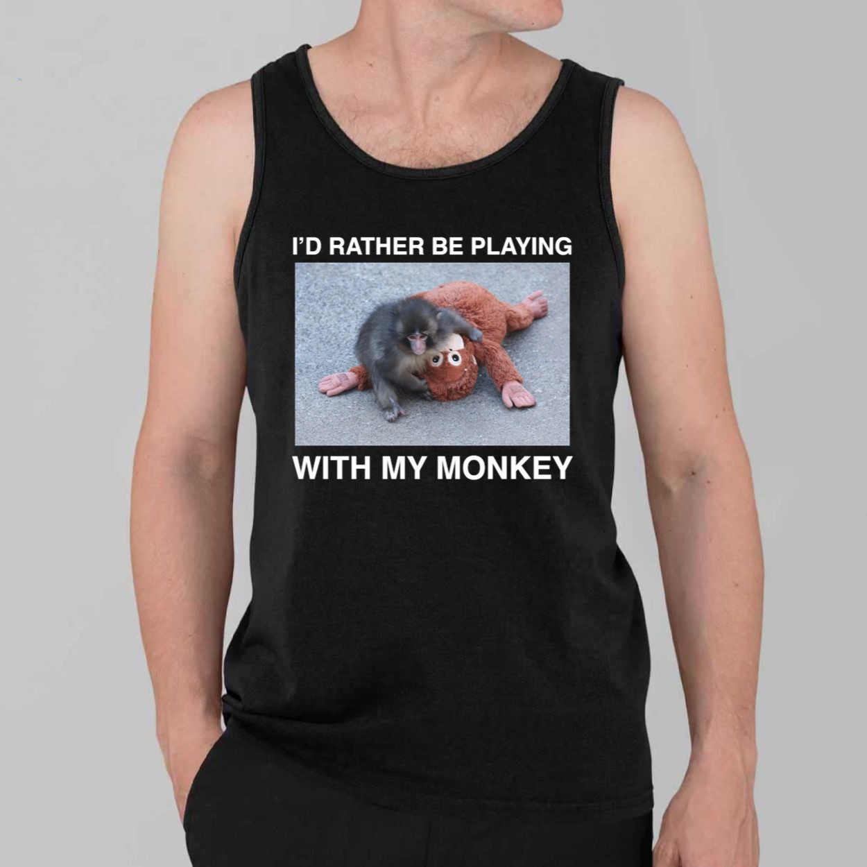 I’d Rather Be Playing With My Monkey Punch Shirt 4 I'd Rather Be Playing With My Monkey Punch Shirt 4