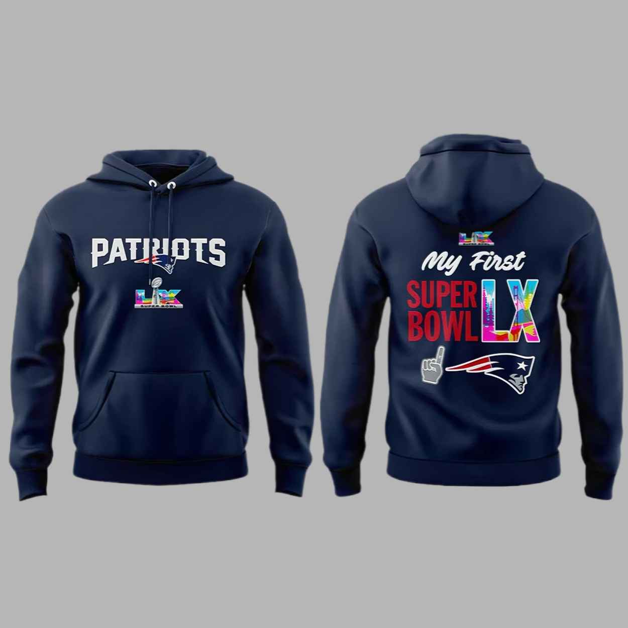 NE Patriots My First SB LX Week Hoodie 1 NE Patriots My First SB LX Week Hoodie 1