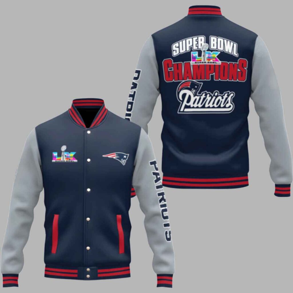 Patriots Bowl LX Baseball Jacket 2