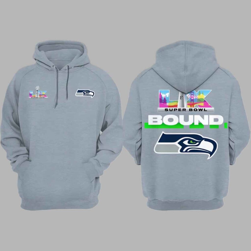 Seahawks 2026 Bowl LX Raglan Hoodie 1 Seahawks 2026 Bowl LX Raglan Hoodie 1