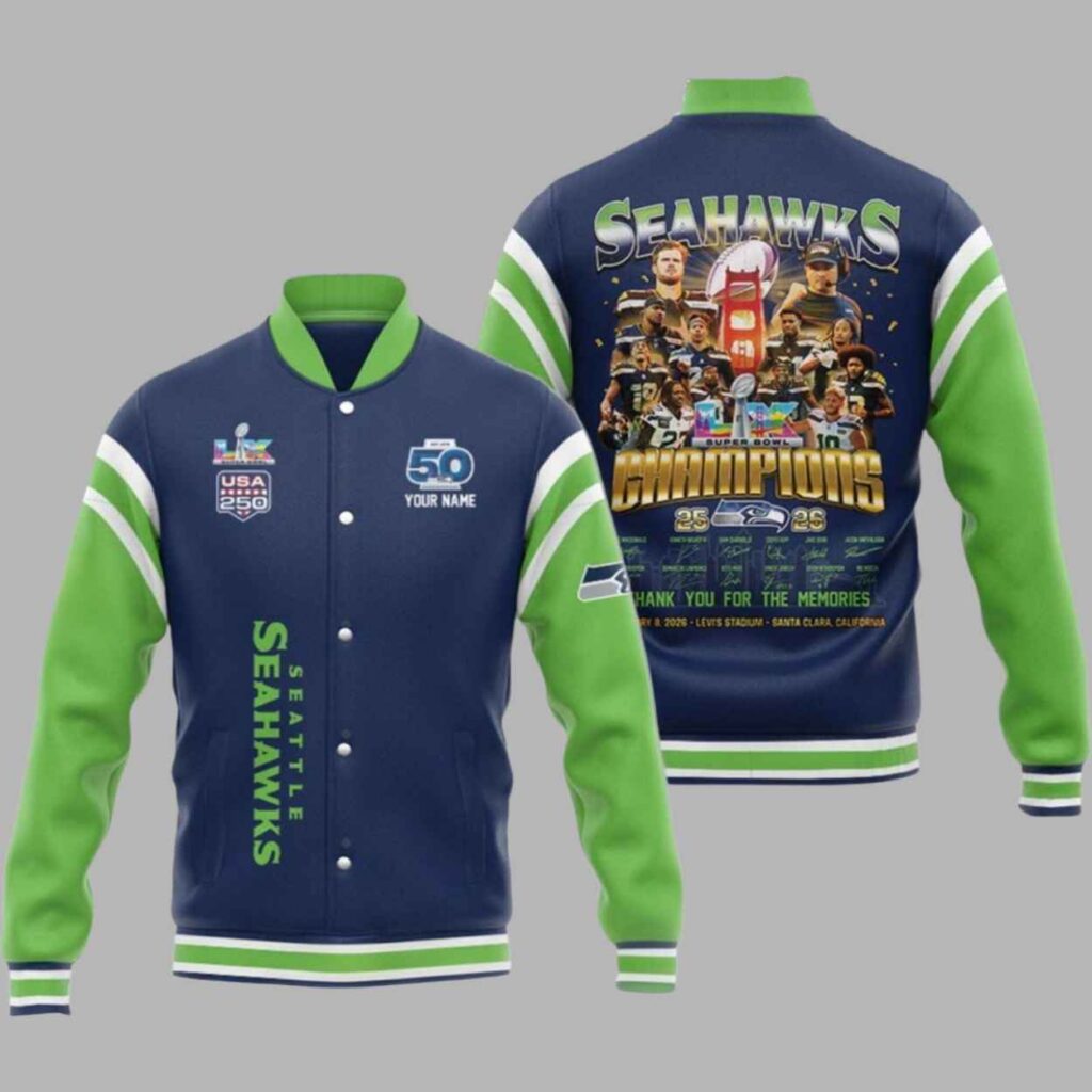Seahawks Bowl Champions 25 26 Jacket 2