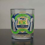 Seahawks Bowl LX Champions Commemorative Glass