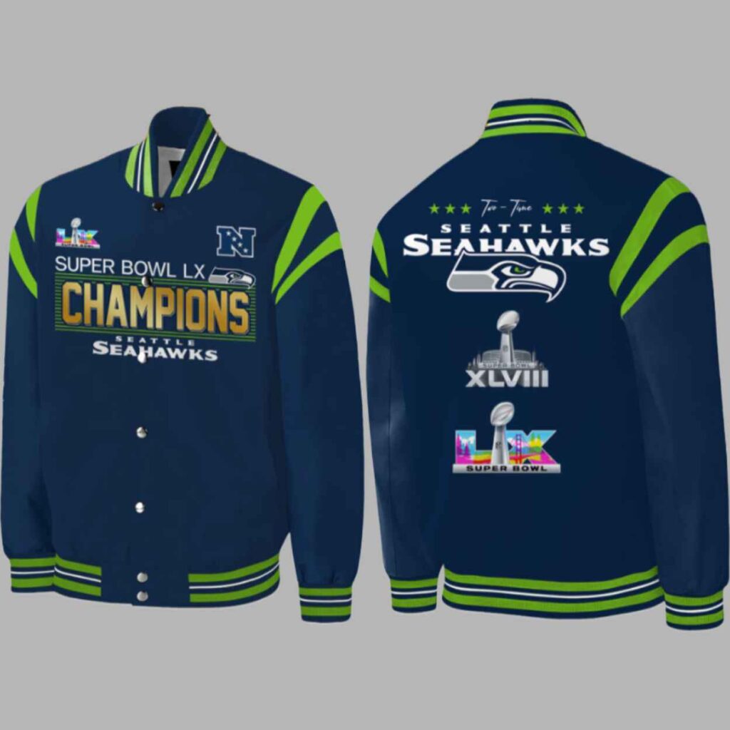 Seahawks Champions SB LX Jacket 2 Seahawks Champions SB LX Jacket 2