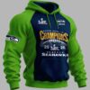 Seahawks SB LX 25 26 Hoodie 3 Seahawks SB LX 25 26 Hoodie 2