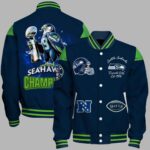 Seahawks SB LX Baseball Jacket