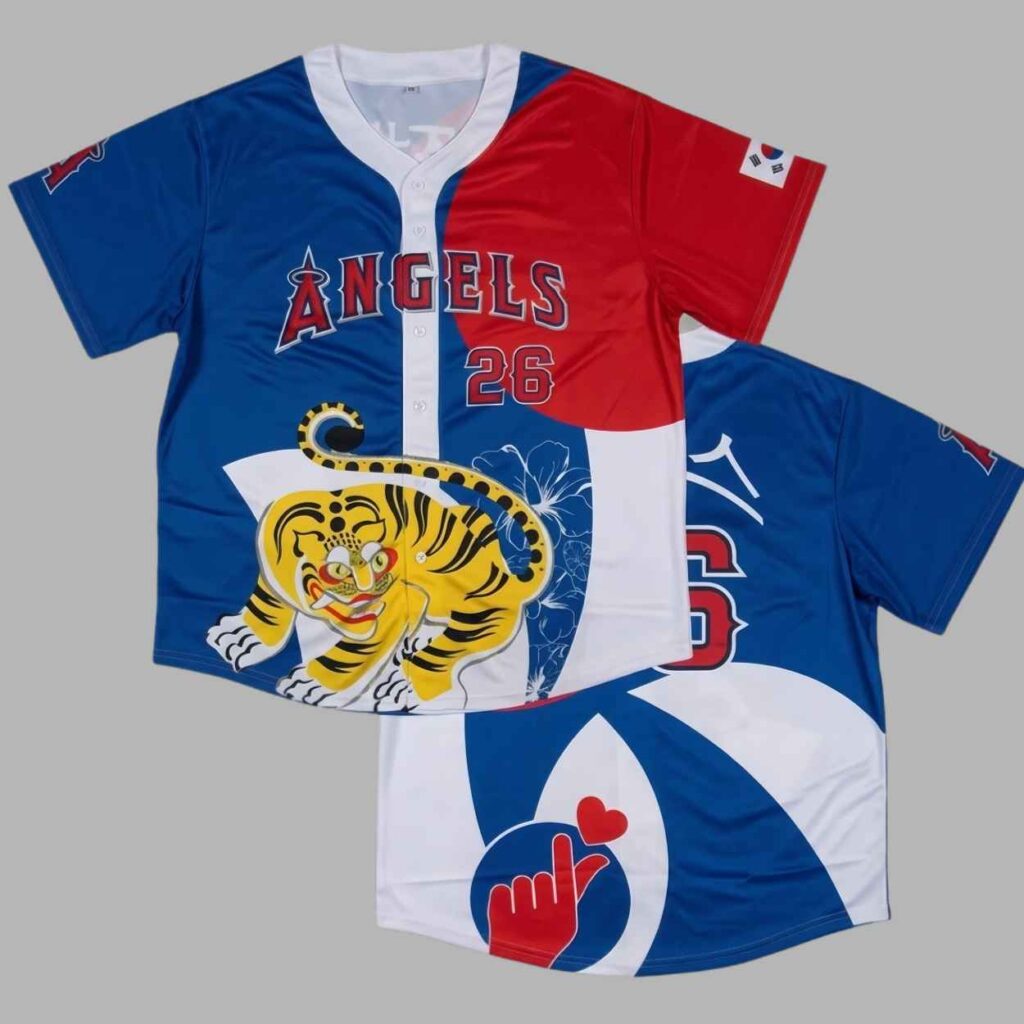 2026 Angels Korean Heritage Night Jersey Giveaway 2