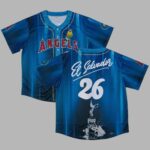 2026 Angels Salvadoran Heritage Day Jersey Giveaway