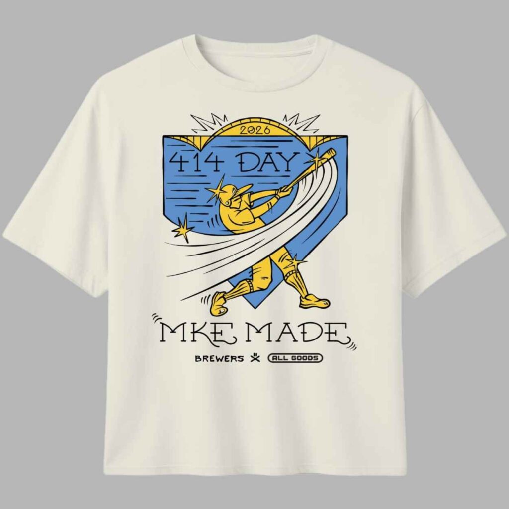 2026 Brewers 414 Day Artist T Shirt 2
