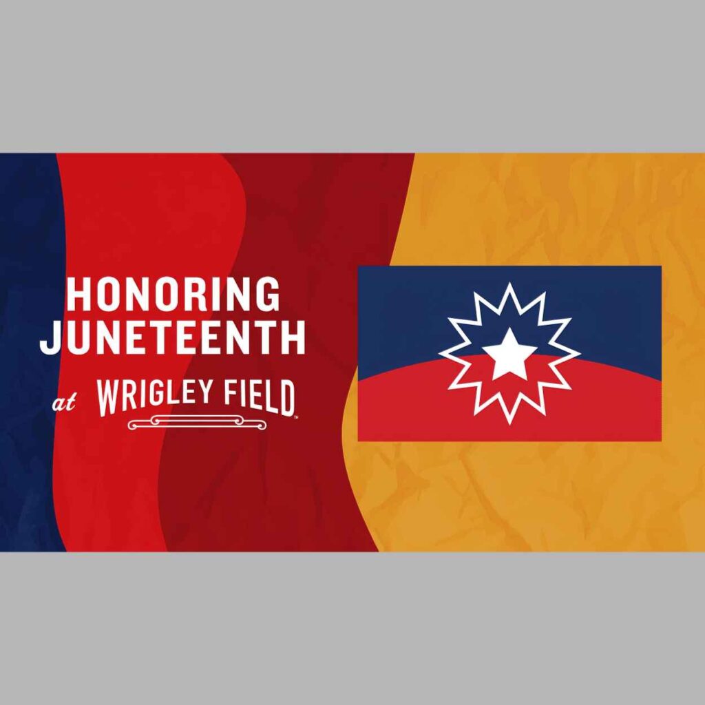 2026 Cubs Juneteenth Celebration Flag 2