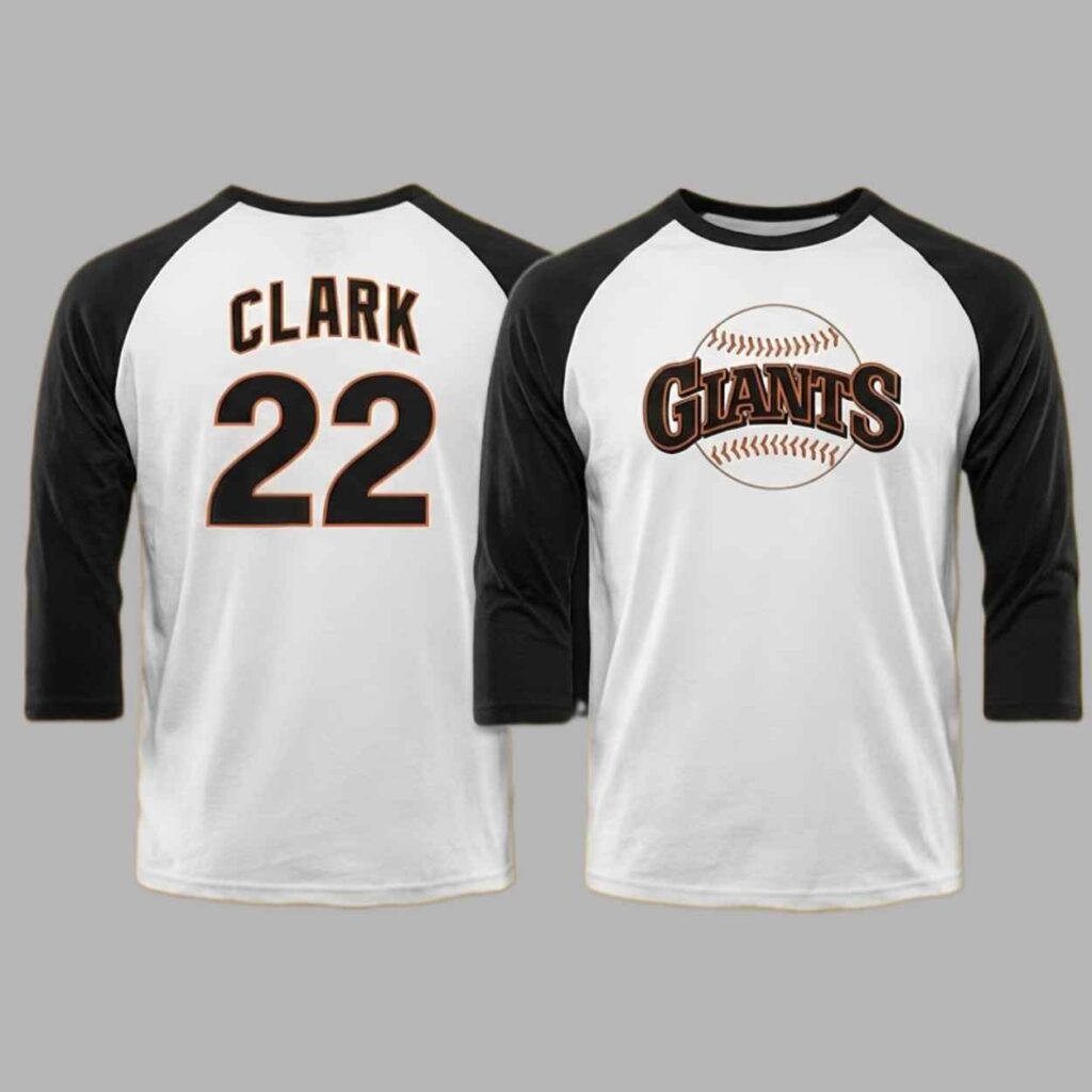 2026 Giants Autism Acceptance Night Will Clark Baseball T shirt 2