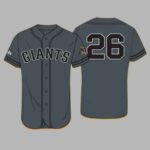 2026 Giants Law Enforcement Appreciation Night Jersey Giveaway