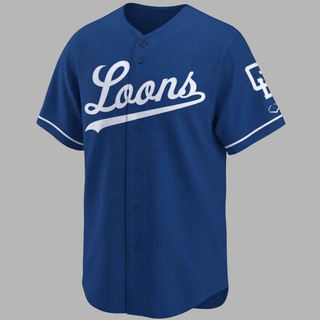 2026 Great Lakes Loons True Blue Dodger Day Jersey Giveaway 2