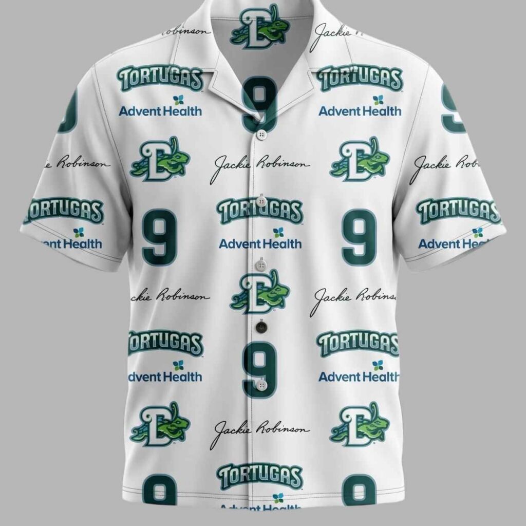 2026 Jackie Robinson x Daytona Tortugas Hawaiian Shirt Giveaway 2