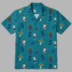 2026 Mariners Salmon Run Day Hawaiian Shirt Giveaway