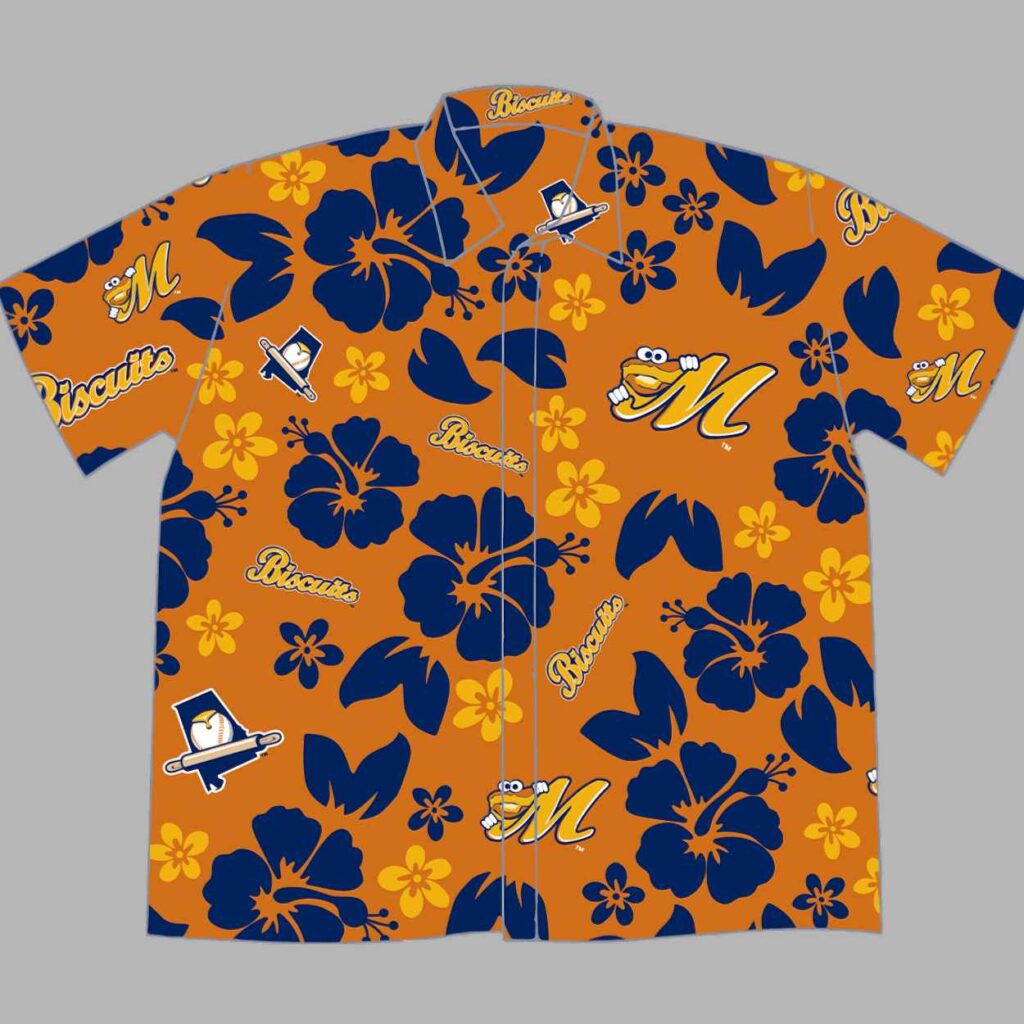 2026 Montgomery Biscuits Hawaiian Shirt Giveaway 2
