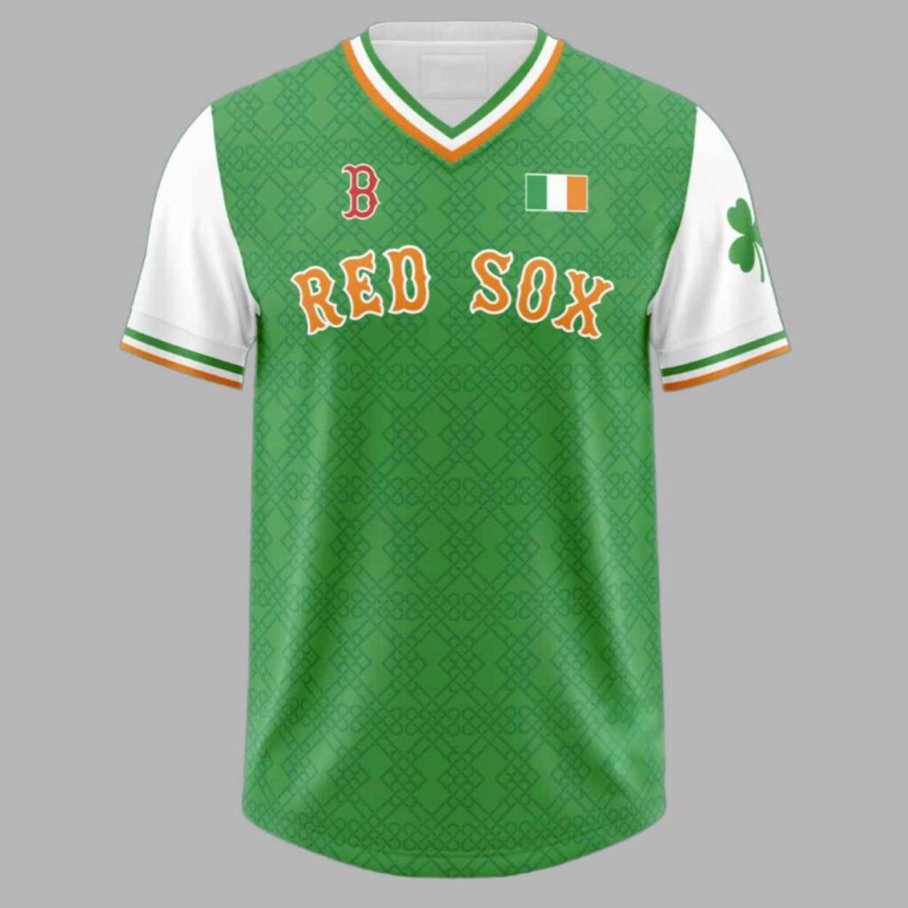 2026 Red Sox Irish Celebration Jersey Giveaway 2