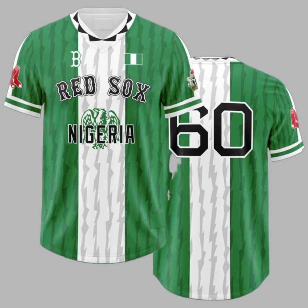 2026 Red Sox Nigerian Celebration Jersey Giveaway 2