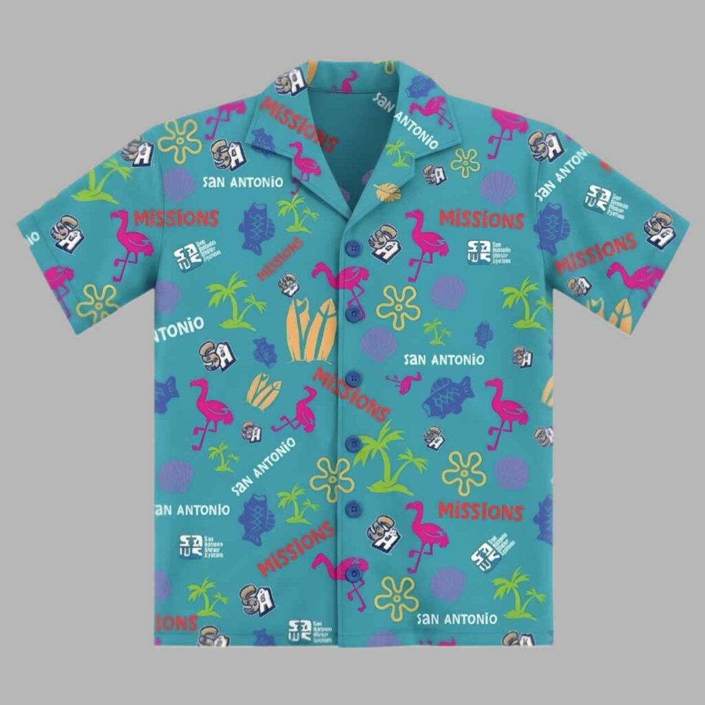 2026 San Antonio Missions Hawaiian Shirt Giveaway 2 2026 San Antonio Missions Hawaiian Shirt Giveaway 2
