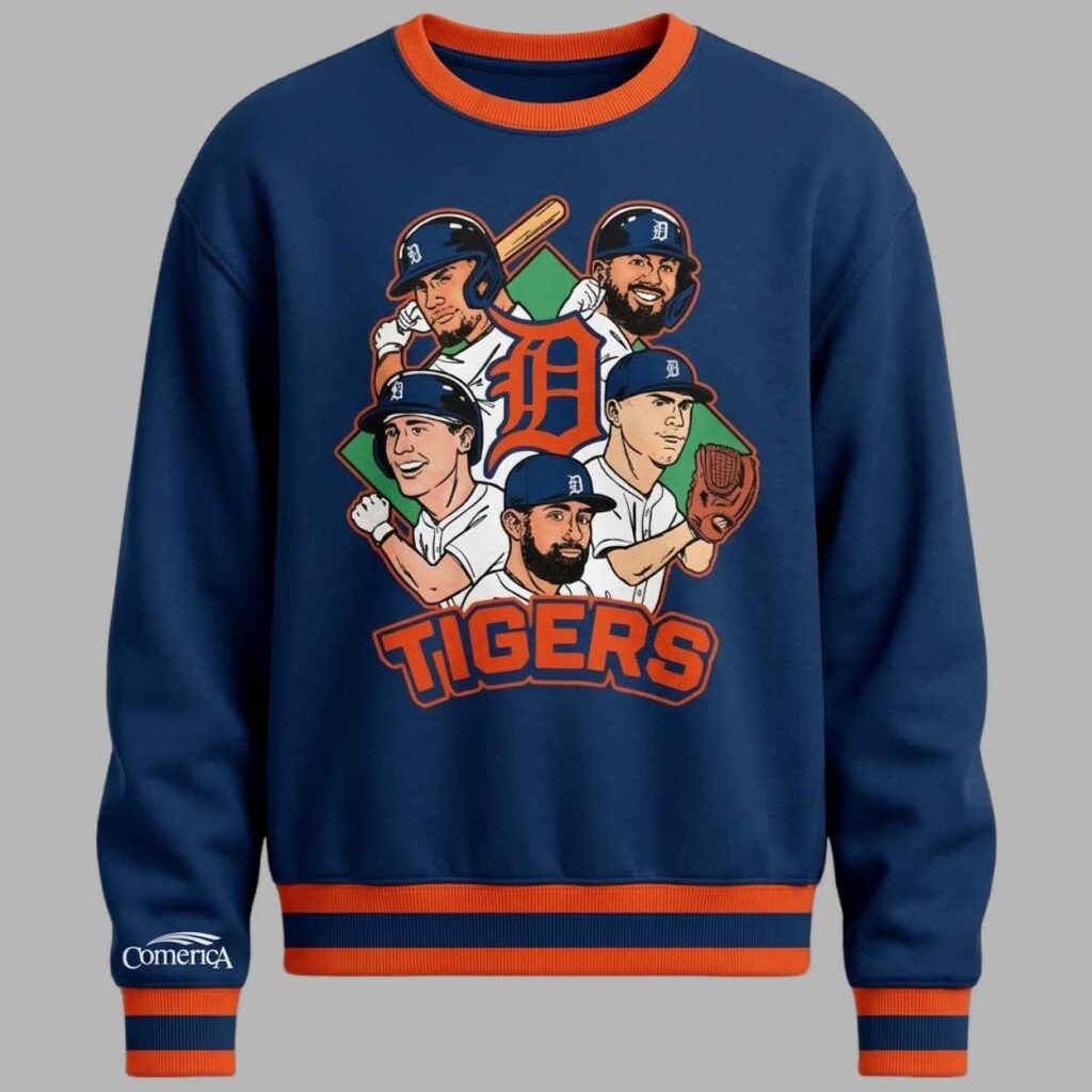 2026 Tigers Caricature Crewneck Giveaway 2