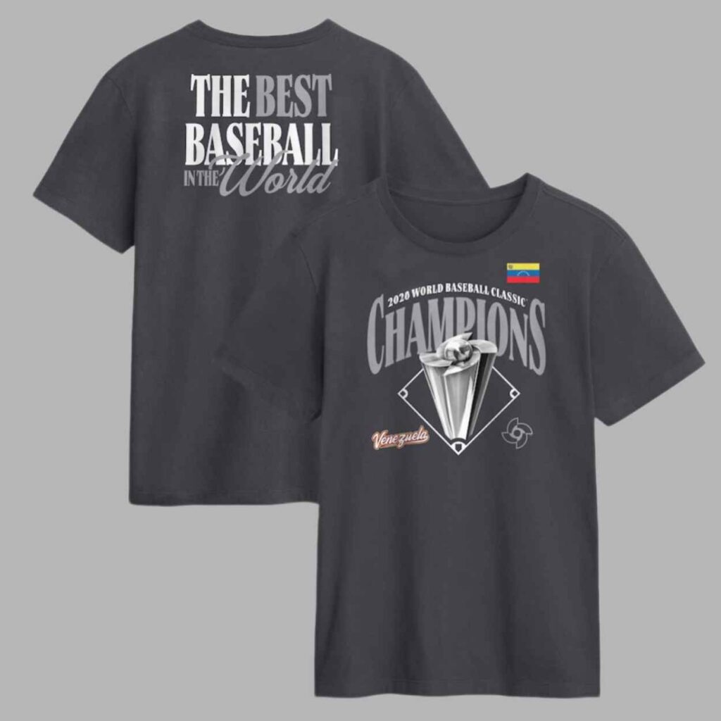 2026 Venezuela World Baseball Champions T Shirt 2 2026 Venezuela World Baseball Champions T Shirt 2