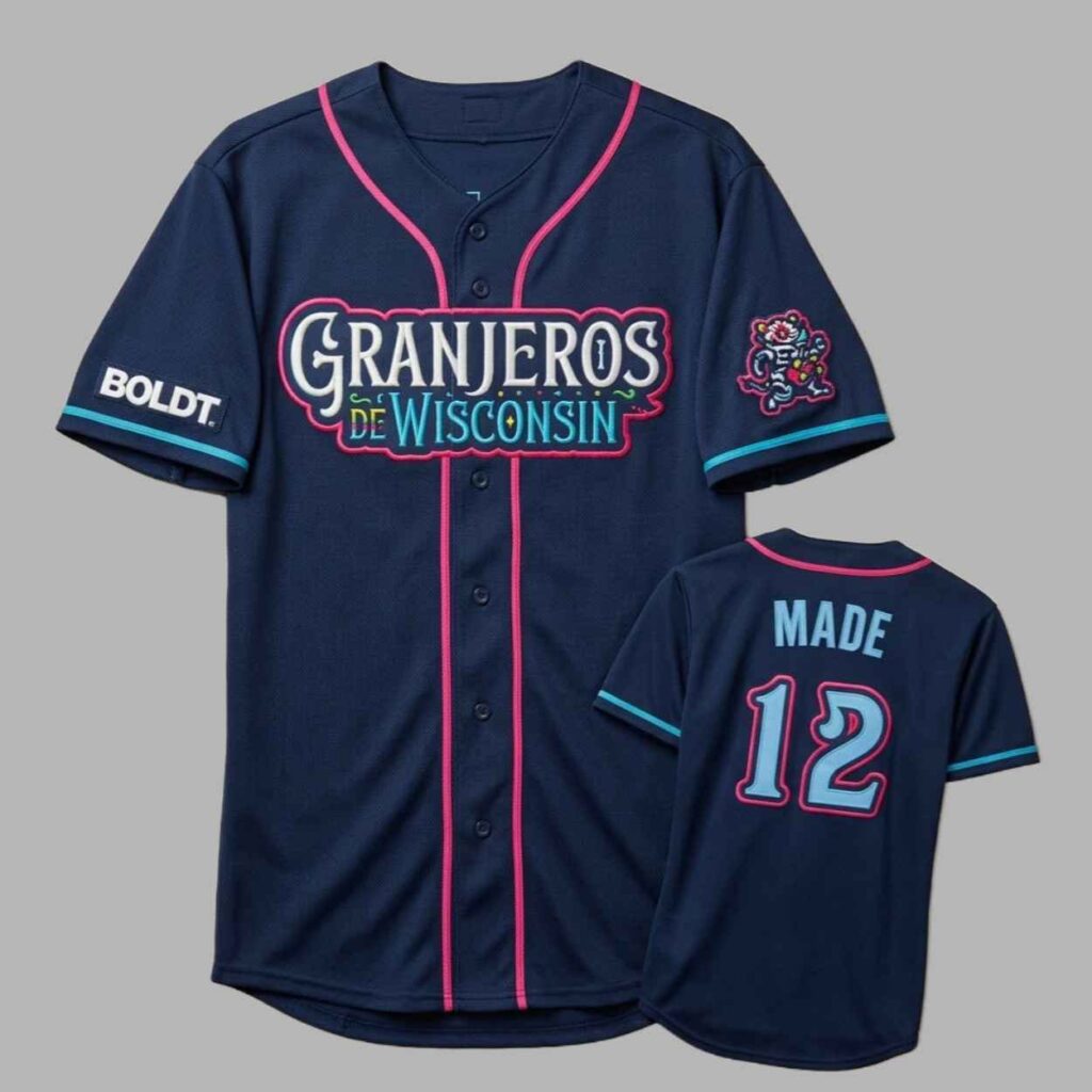 2026 Wisconsin Timber Rattlers Jesus Made Granjeros Jersey Giveway 2