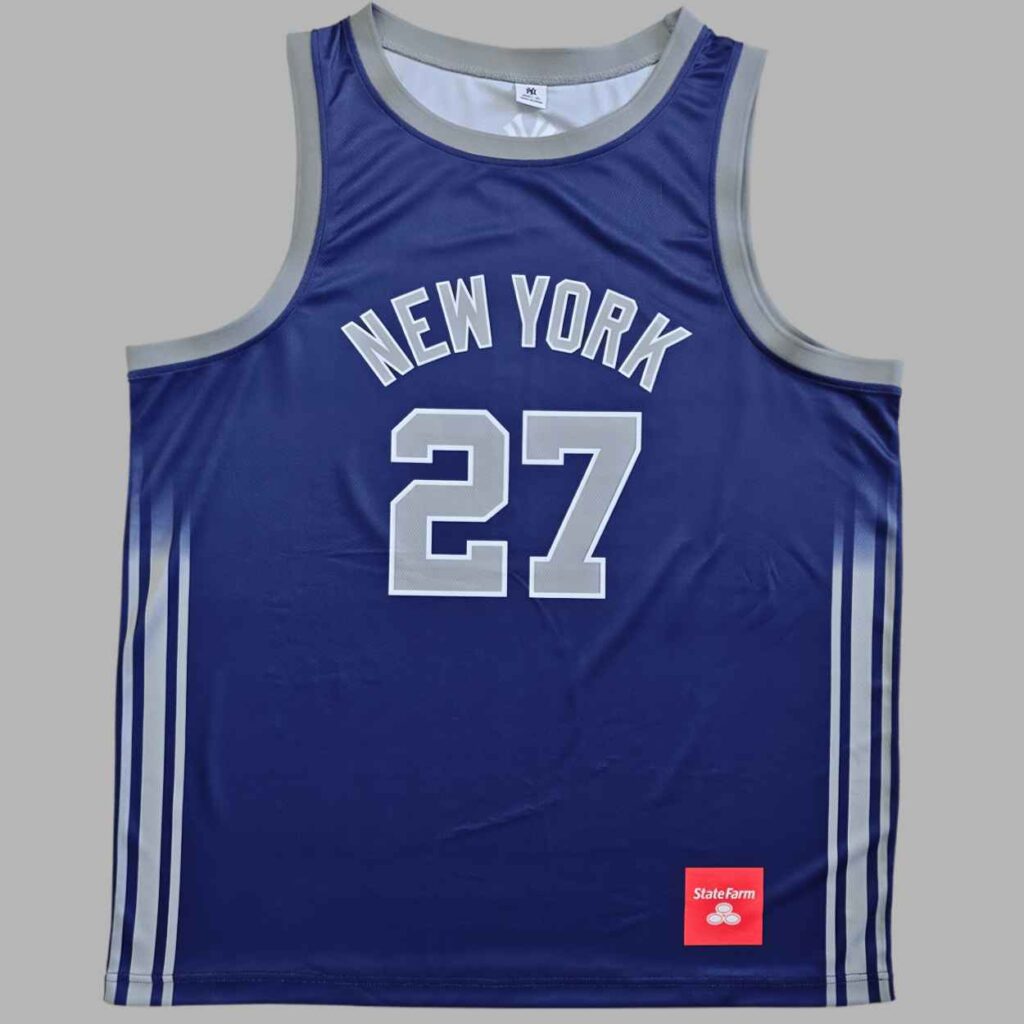 2026 Yankees Giancarlo Stanton Basketball Jersey Giveaway 2