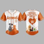 Astros National Love Your Pet Day Limited Edition Jersey