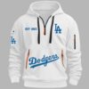 Dodgers EST 1883 Quarter Zip Hoodie 1