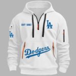 Dodgers EST 1883 Quarter Zip Hoodie