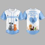 Dodgers National Love Your Pet Day Limited Edition Jersey