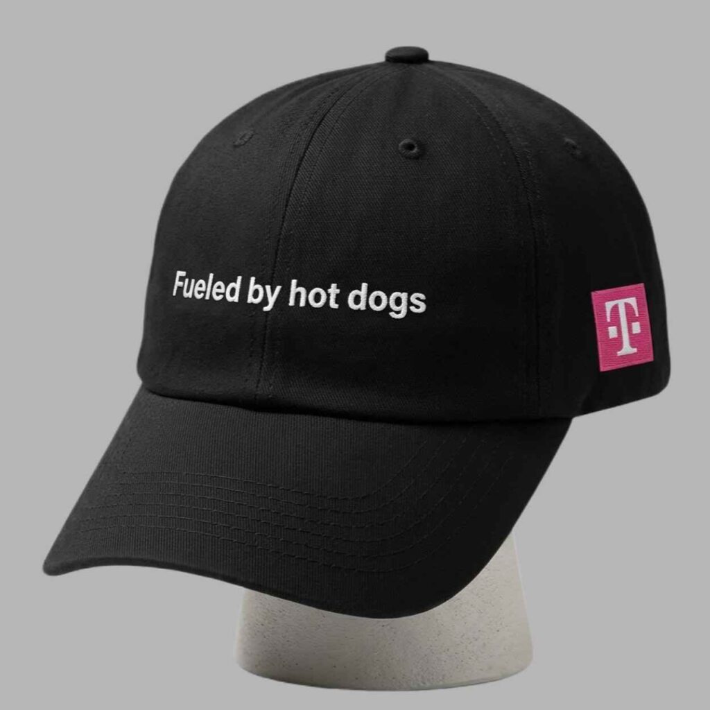 Fueled By Hot Dogs T Mobile Baseball Hat 2