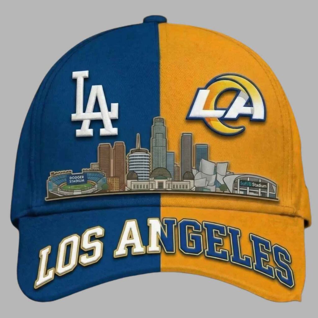 Los Angeles lad lar Stadium Skyline Classic Cap 2