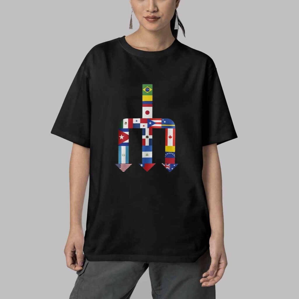 Mariners The Global Trident of Flags Shirt 5