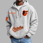 Orioles EST 1901 2D Waffle Hoodie