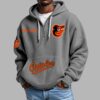 Orioles EST 1901 2D Waffle Hoodie 3
