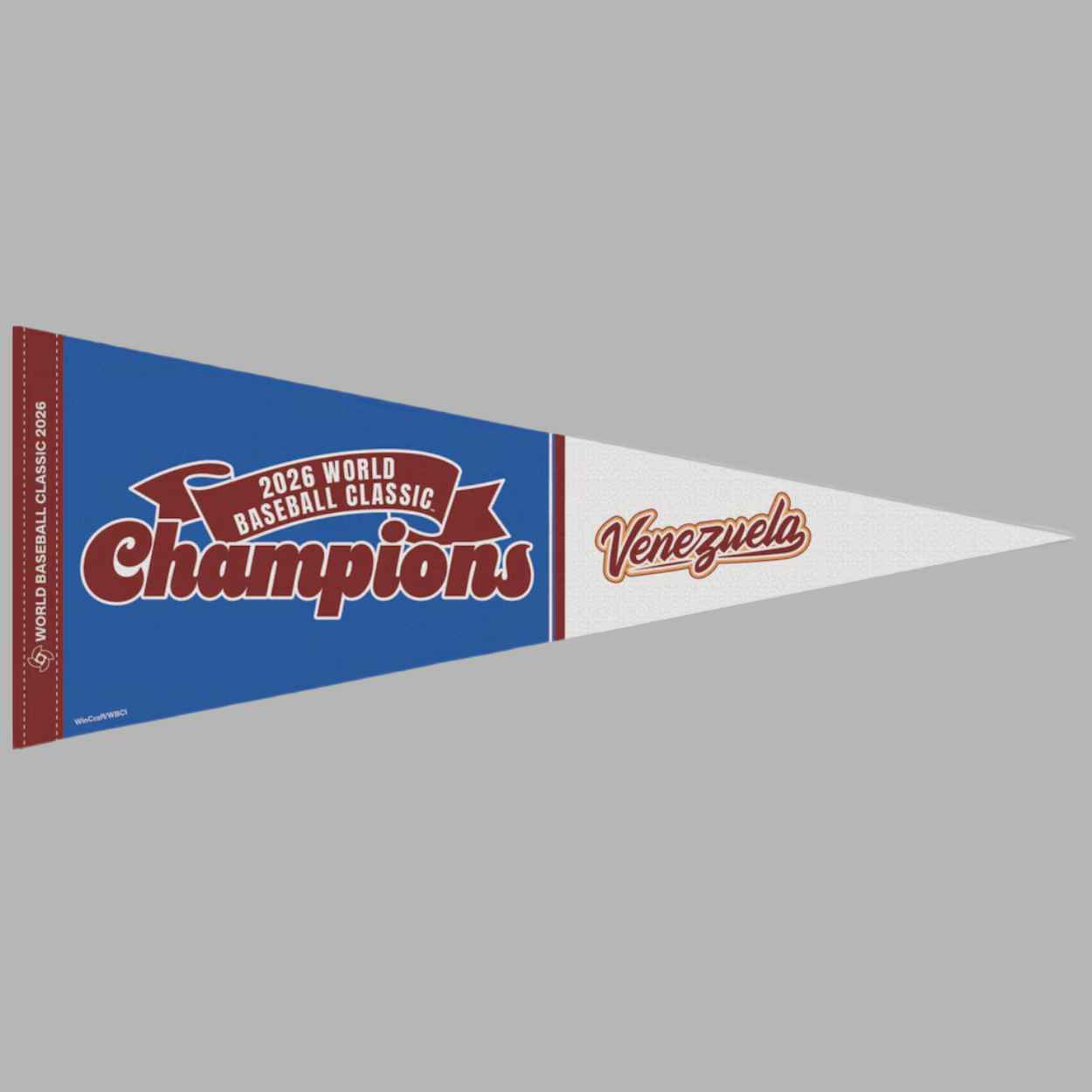 Venezuela 2026 World Baseball Classic Champions Pennant 2 Venezuela 2026 World Baseball Classic Champions Pennant