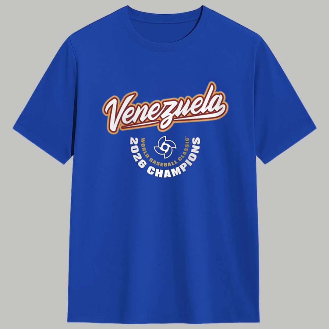 Venezuela Baseball 2026 World Baseball Champions T-Shirt 1 Venezuela Baseball 2026 World Baseball Champions T Shirt 1