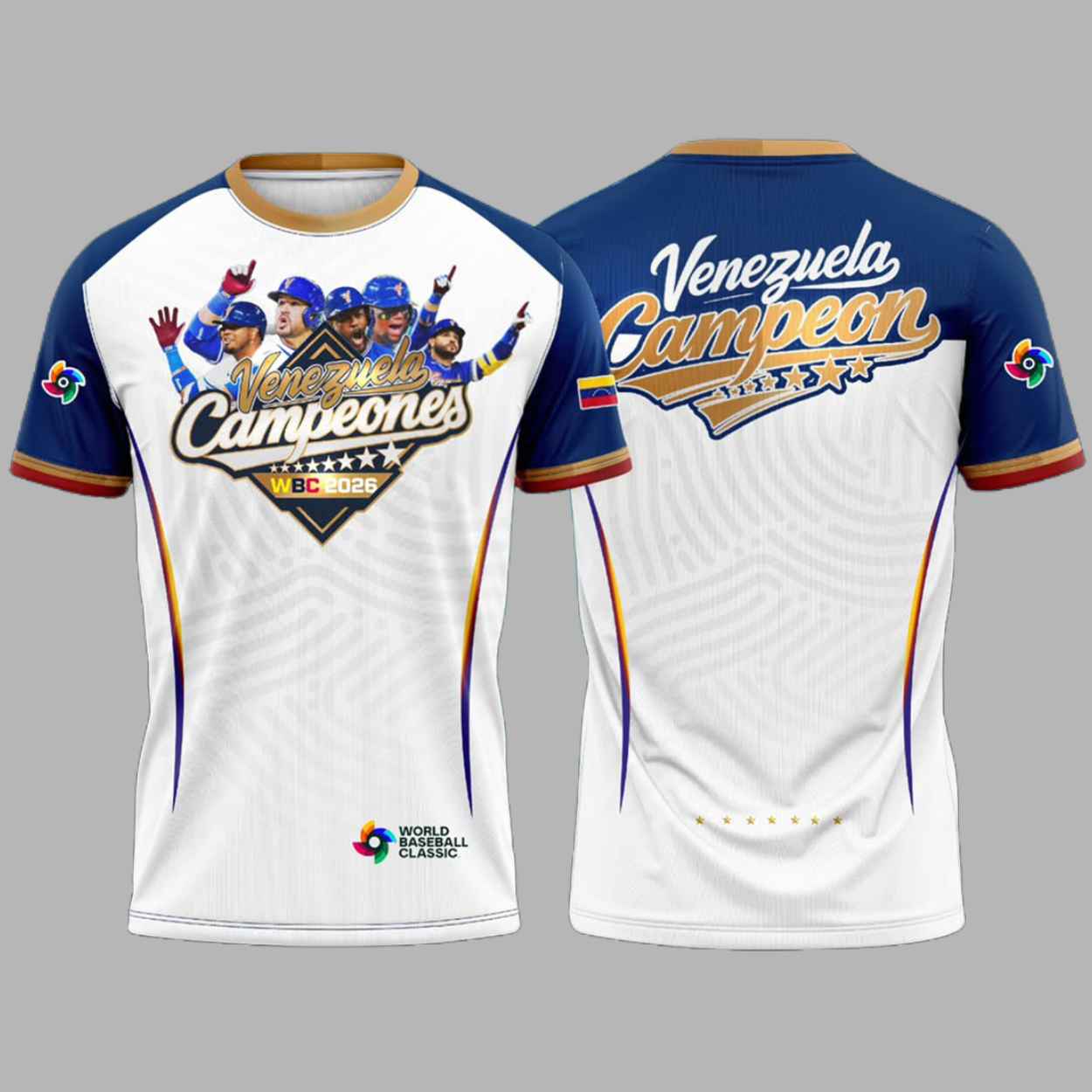Venezuela Baseball 2026 World Baseball Classic Champions Limited T-shirt 1 Venezuela Baseball 2026 World Baseball Classic Champions Limited T shirt 1