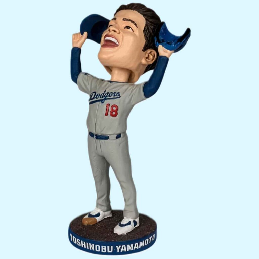 2026 Dodgers Yoshinobu Yamamoto Game 7 Last Out Bobblehead Giveaway 2