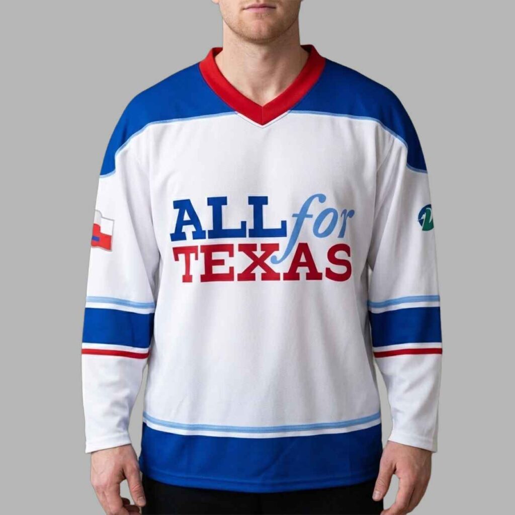 2026 Rangers All for Texas Hockey Jersey Giveaway 2