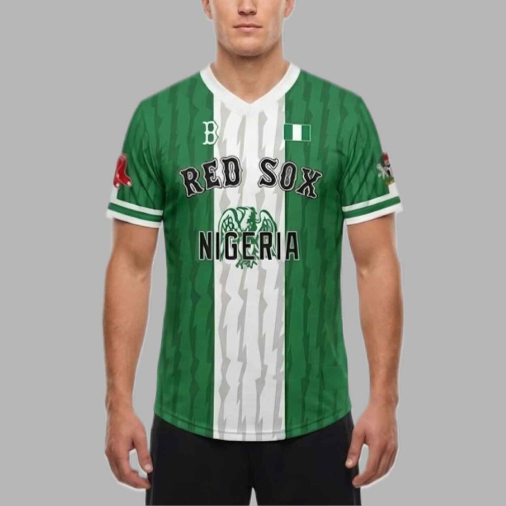 2026 Red Sox Nigerian Celebration Jersey Giveaway 2