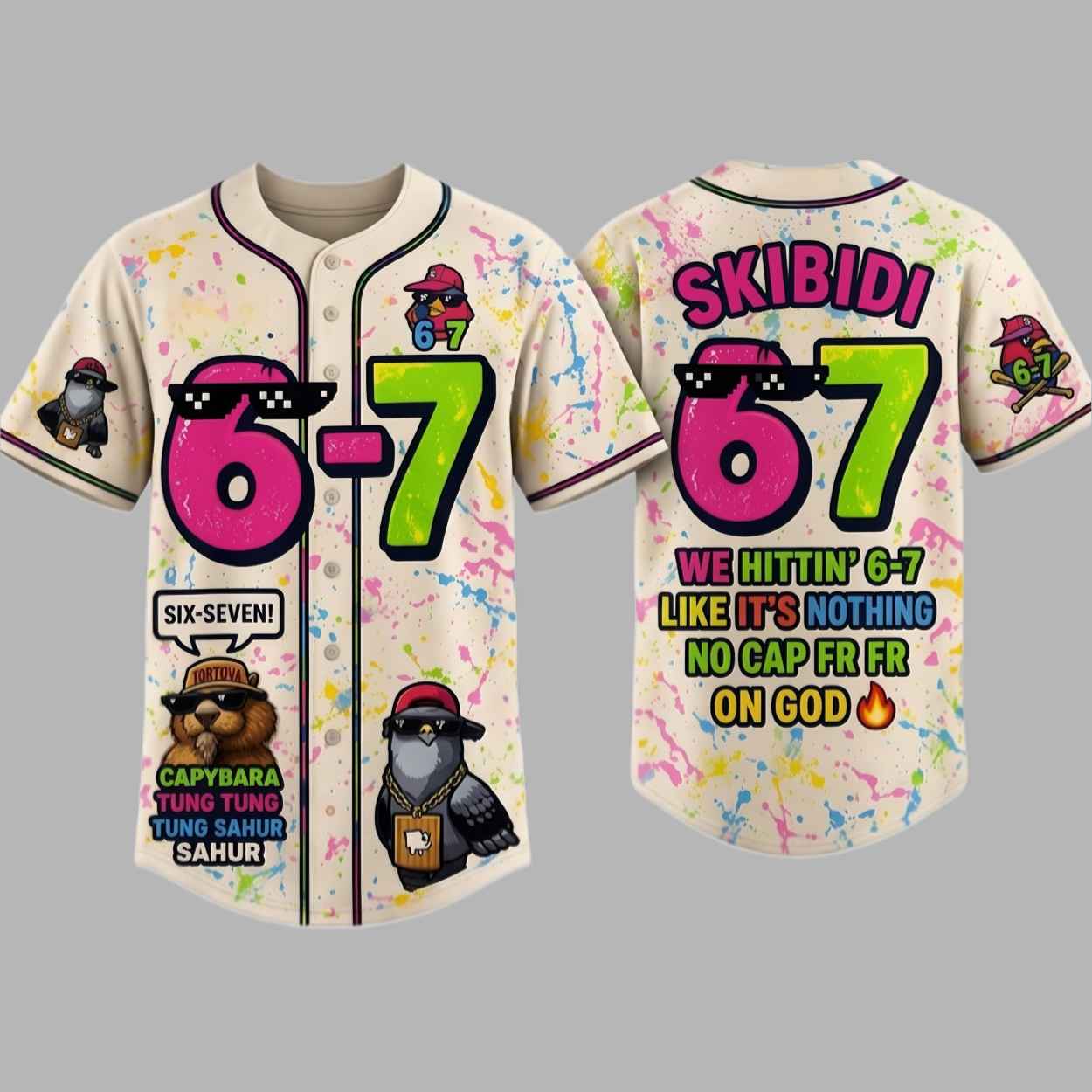 2026 Redbirds 6 7 Brainrot Jersey Giveaway 1 2026 Redbirds 6 7 Brainrot Jersey Giveaway