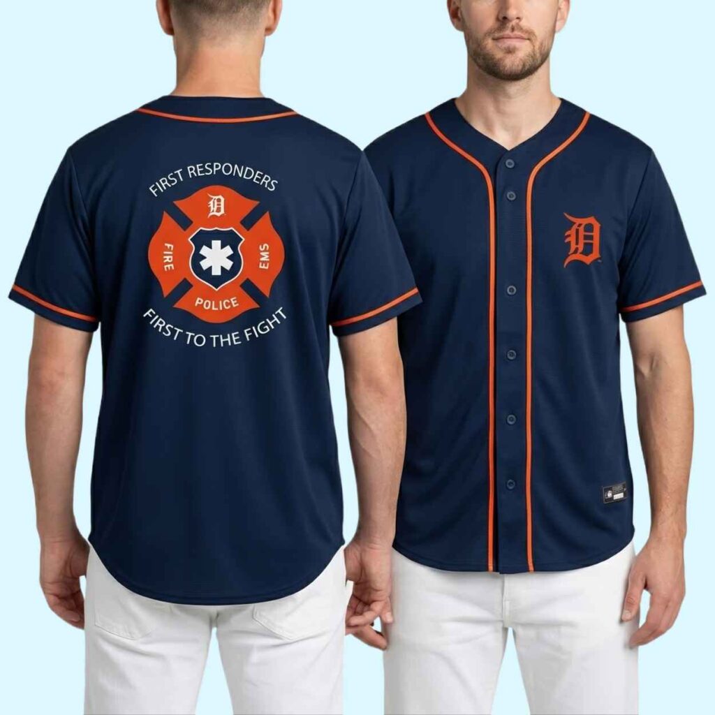 2026 Tigers First Responders Jersey Giveaway 2