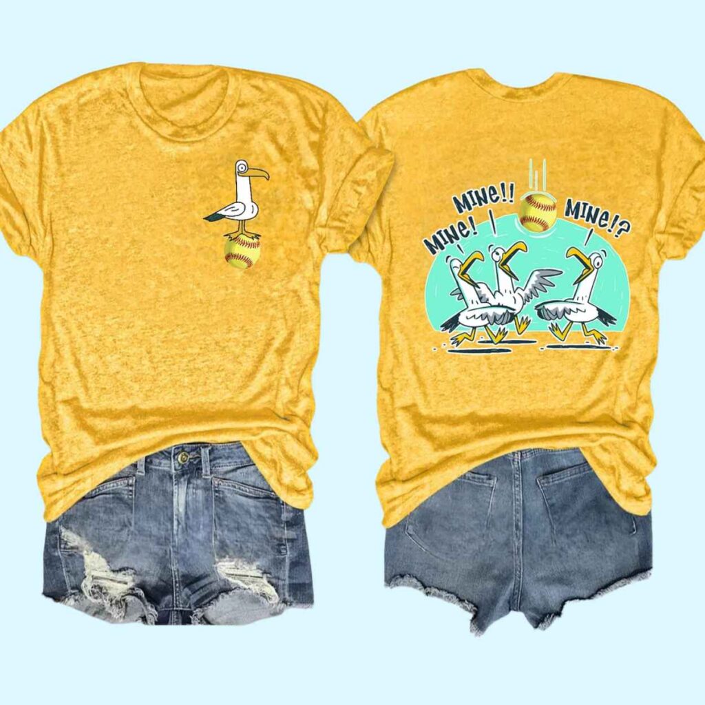 Mine Mine Mine Softball Tee 2
