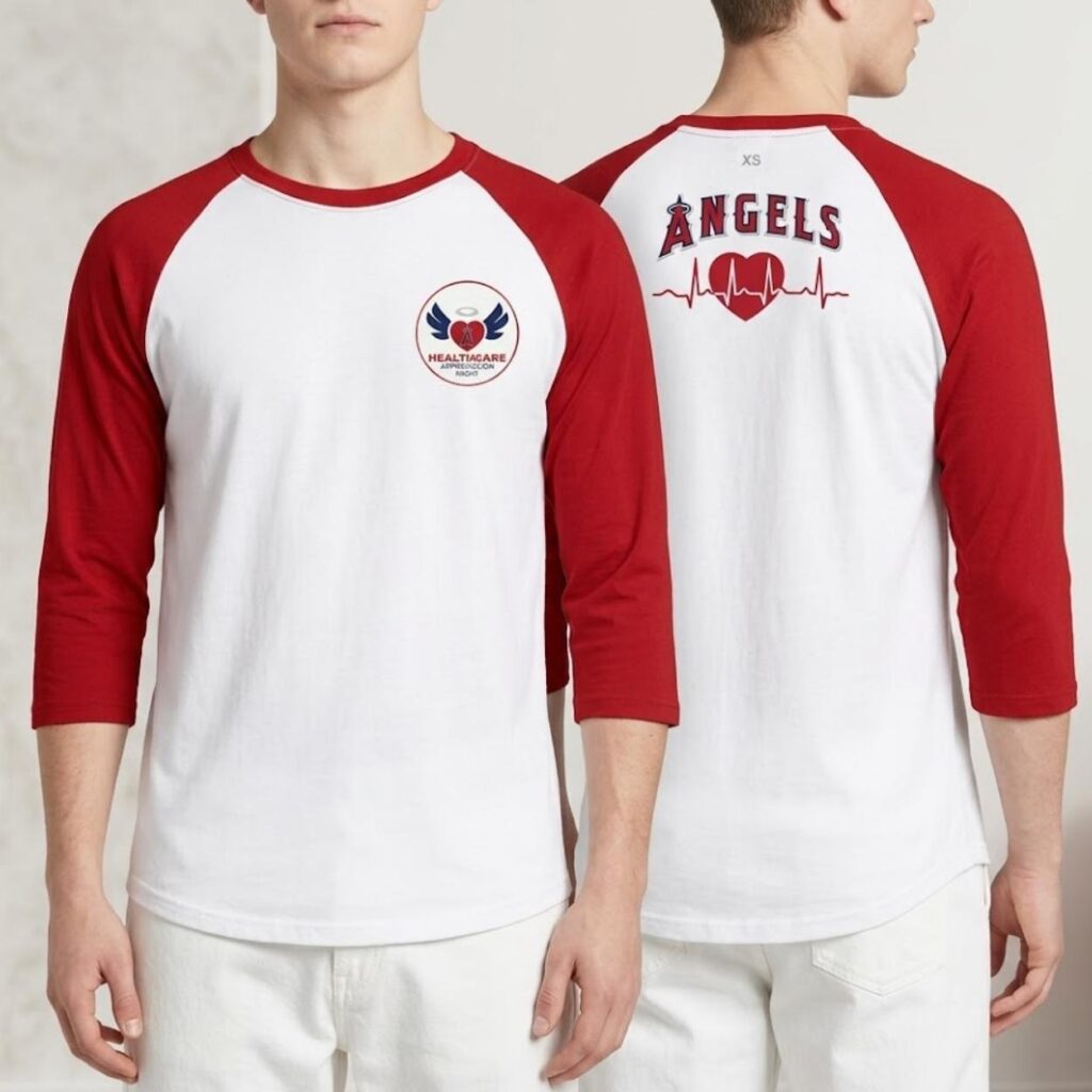 2026 Angels Healthcare Appreciation Night Shirt Giveaway 2