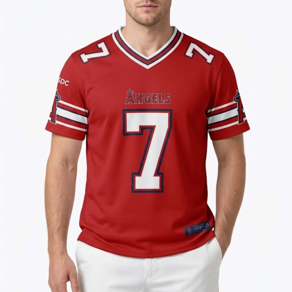 2026 Angels Jo Adell Football Jersey Giveaway 2