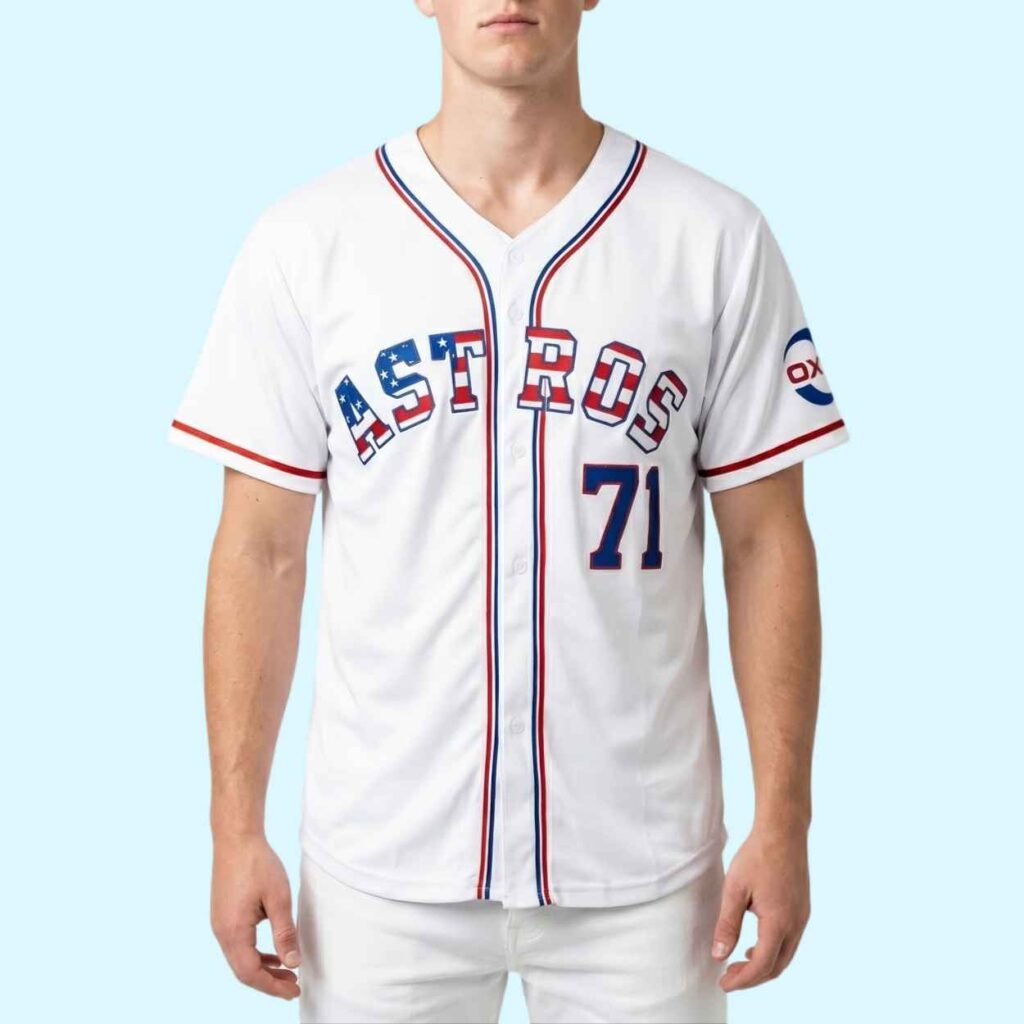 2026 Astros Josh Hader Patriotic Jersey Giveaway 2