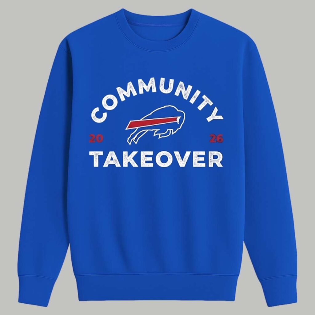 2026 Bills Commynity Take Over Shirt 3