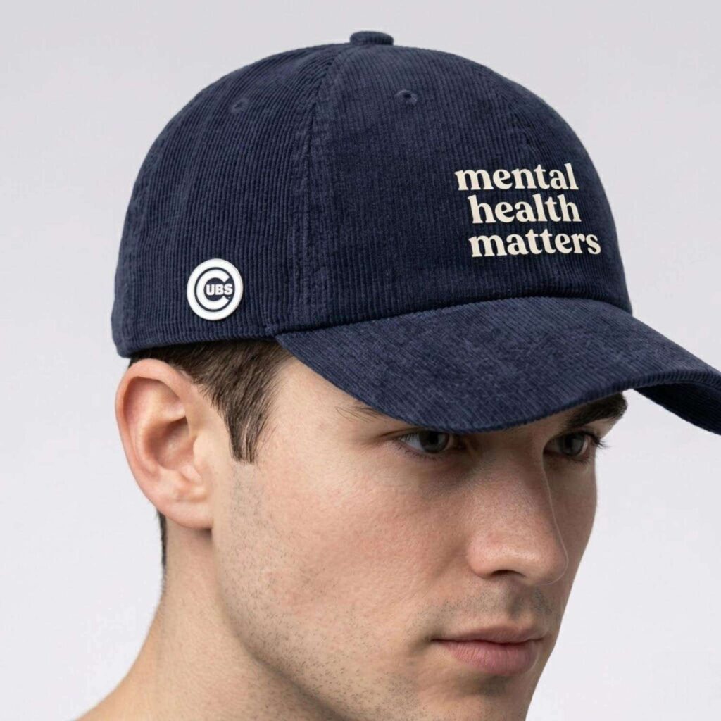 2026 Cubs Mental Health Awareness Cap Giveaway 2